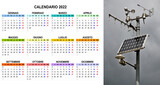 Fototapeta  - calendario 2022