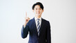 © aijiro - 案内をするビジネスマン