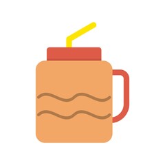 Sticker - Juice Vector Icon