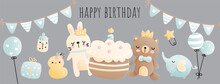 Baby Animal, Baby Birthday For Birthday Card