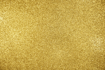 Poster - gold glitter sparkle texture background