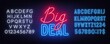 © TanyaFox - Big Deal neon sign on brick wall background