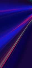 Wall Mural - bright abstract blurred background with bokeh. blurred lights, neon glowing lines on a dark backgrou