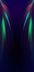 Wall Mural - bright abstract blurred background with bokeh. blurred lights, neon glowing lines on a dark backgrou