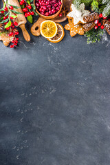 Wall Mural - Ingredients for Christmas cooking