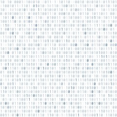 Binary code seamless vector background