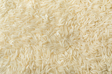 Sticker - Dry White Organic Basmati Rice