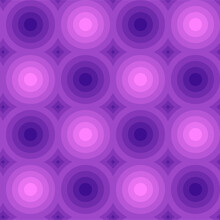 Abstract Seamless Pattern With Purple Circles And Gradient