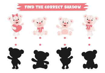 Find The Correct Shadow Activity