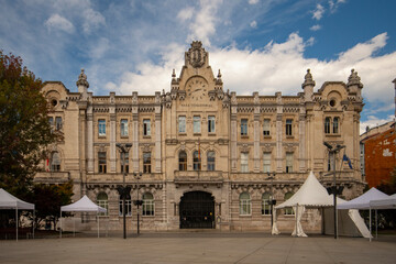 Wall Mural -  Main Square and City Hall of Santander - Cantabria - Spain.