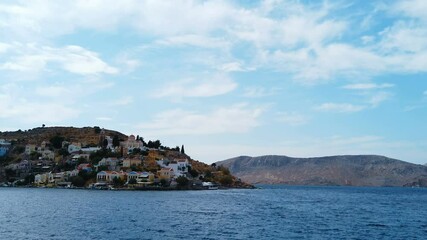 Wall Mural - Aegean Sea boat trip to symi island