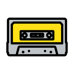 Poster - Audio Cassette Icon