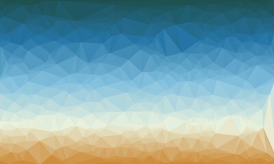 Wall Mural - vibrant abstract colorful polygonal background