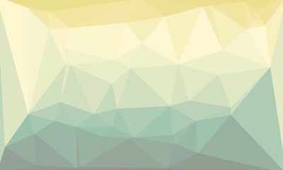 Canvas Print - vibrant minimal multicolored polygonal background