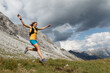 © Jacob Slot - Women trail running in the European alps of Austria