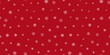 Snowflake christmas seamless background. Snowfall seamless pattern. Winter holidays wallpaper background. Stock vector