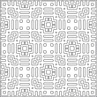  Abstract illustration in Line Art style.Black pattern for wallpapers and backgrounds. 