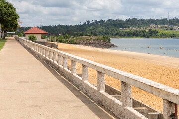 Xingu River in front of the city of Altamira, state of Pará, Brazil.