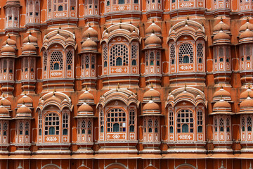 Hawa Mahal or Palace of the Winds. Jaipur, India 