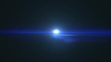 Animated Video Of A Yellow Ring Of Flame Bursting Out From A Glowing Energy Ball Emitting Blue Light In The Centre With A Black Background.