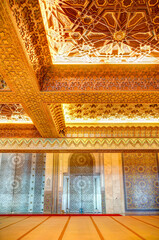 Wall Mural - Hassan II mosque interior, Casablanca, HDR Image