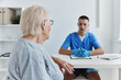 © SHOTPRIME STUDIO - elderly woman at the doctor's and nurse's appointments health care