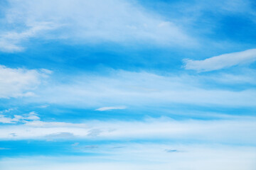 Wall Mural - blue sky background with white clouds