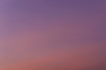 abstract background of a calm, romantic, gentle sky. blue and red sky