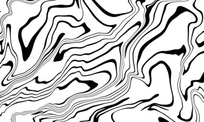 Illustration background. Natural black and white marble pattern. ancient art ink texture Can be used as wallpaper, modern backdrop