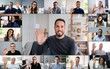 © Andrey Popov - Online Video Conference Meeting Group Call