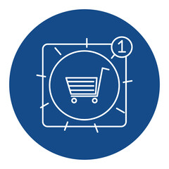 E commerce market Isolated Vector icon which can easily modify or edit

