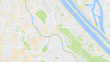 Fototapeta Mapy - It is an original map of Vienna city. Modern city this a capital Austria.