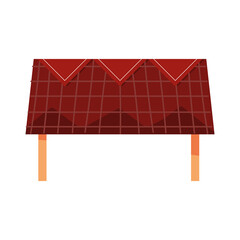 Sticker - table with tablecloth