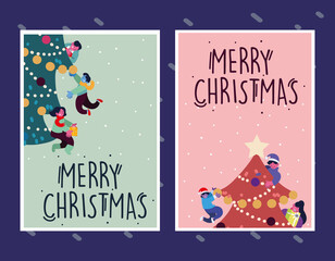 Poster - merry christmas cards