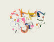 © Normform - Generative Design Artwork of Abstract Vector Generated Shapes Composition