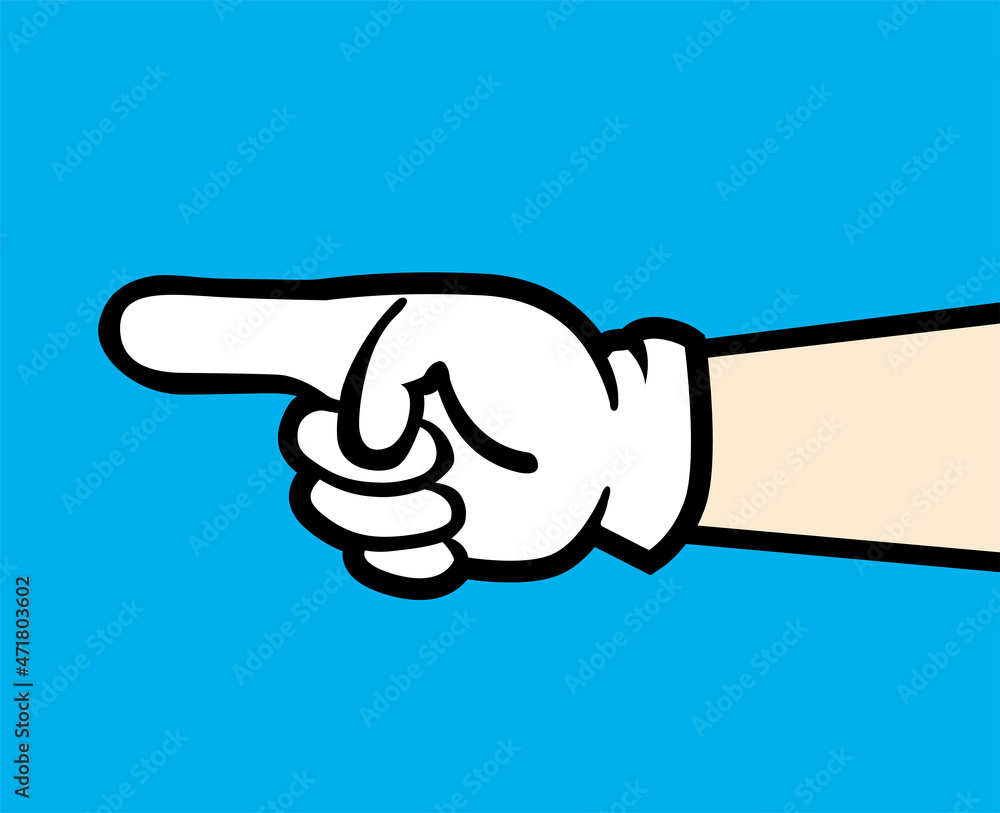 ナンバーワン 一位 NO.1 トップの手袋をした手のポーズのイラスト サイン アイコン Stock Vector | Adobe Stock