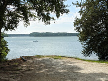 Empty Camping Site On Lake Hartwell South Carolina