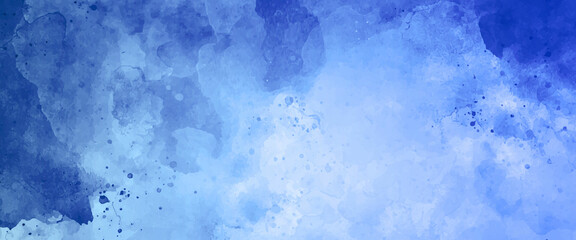 Wall Mural - abstract colorful watercolor background drawing on a paper image
