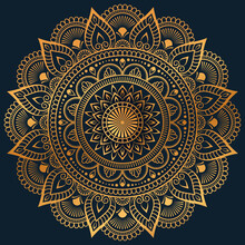 Seamless Vector Mandala Pattern Design For Background