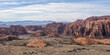 Panoramic view of Snow Canyon in St. George area