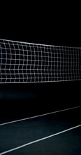 Studio Photo Of A Volleyball Net