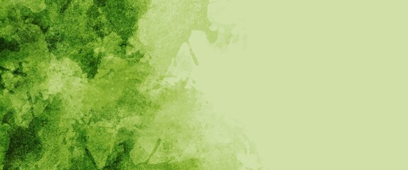 Wall Mural - green grass with drops