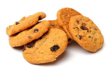 Poster - Cookies on a white background