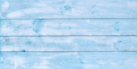 Wall Mural - Light Blue Wood Texture Background