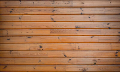 Wall Mural - Brown wooden wall texture background