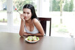 © u photostock - Portrait sexy asia woman with salad, healthy diet concept