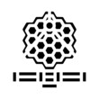 james webb space telescope glyph icon vector. james webb space telescope sign. isolated contour symbol black illustration