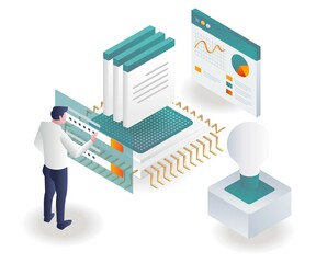 Poster - Unlock the data password on the chip