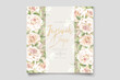 © lukasdedi - hand drawn floral wedding invitation card set