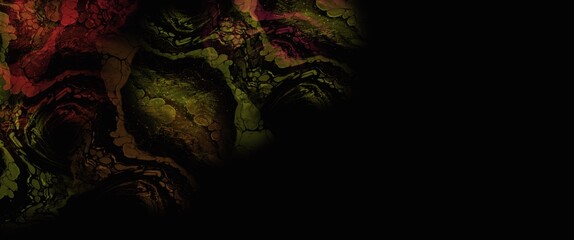 Wall Mural - cave in the jungle